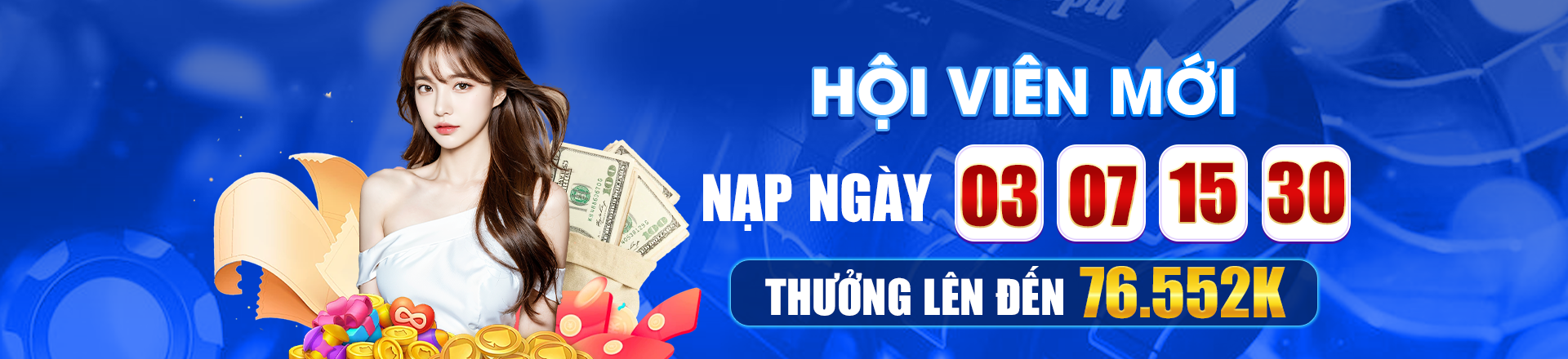Hình ảnh quảng cáo của nohu888 hiển thị nền tảng và các lợi ích